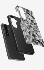 Samsung Galaxy A37 Tough Case – Grey Crystals - View 3