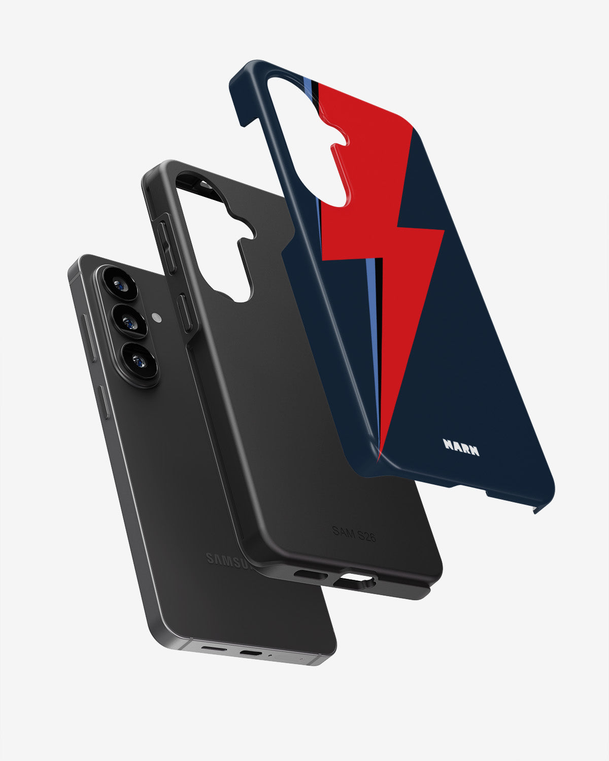 Samsung Galaxy A37 Tough Case – Blue Bowie - View 3