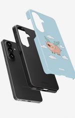 Samsung Galaxy A37 Tough Case – Dreamy Pig - View 3
