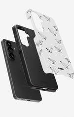 Samsung Galaxy A37 Tough Case – Paper Planes - View 3