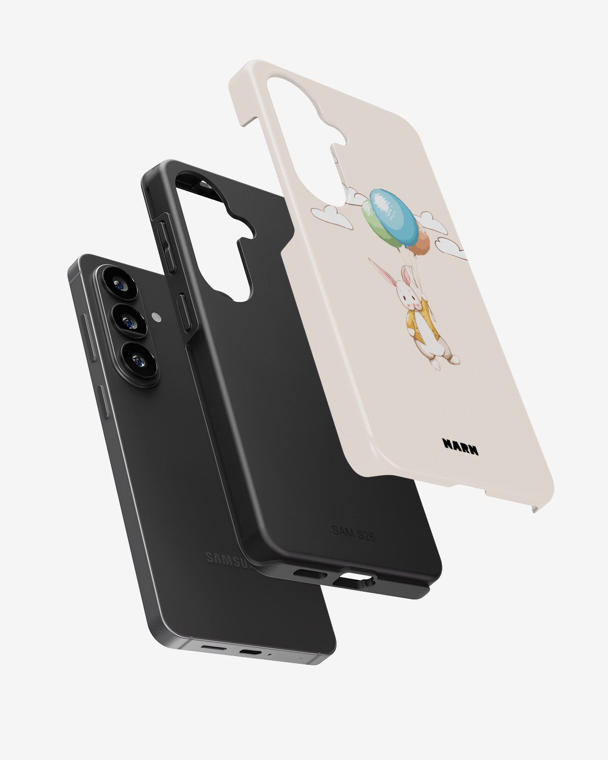 Samsung Galaxy A37 Tough Case – Flying Rabbit - View 3