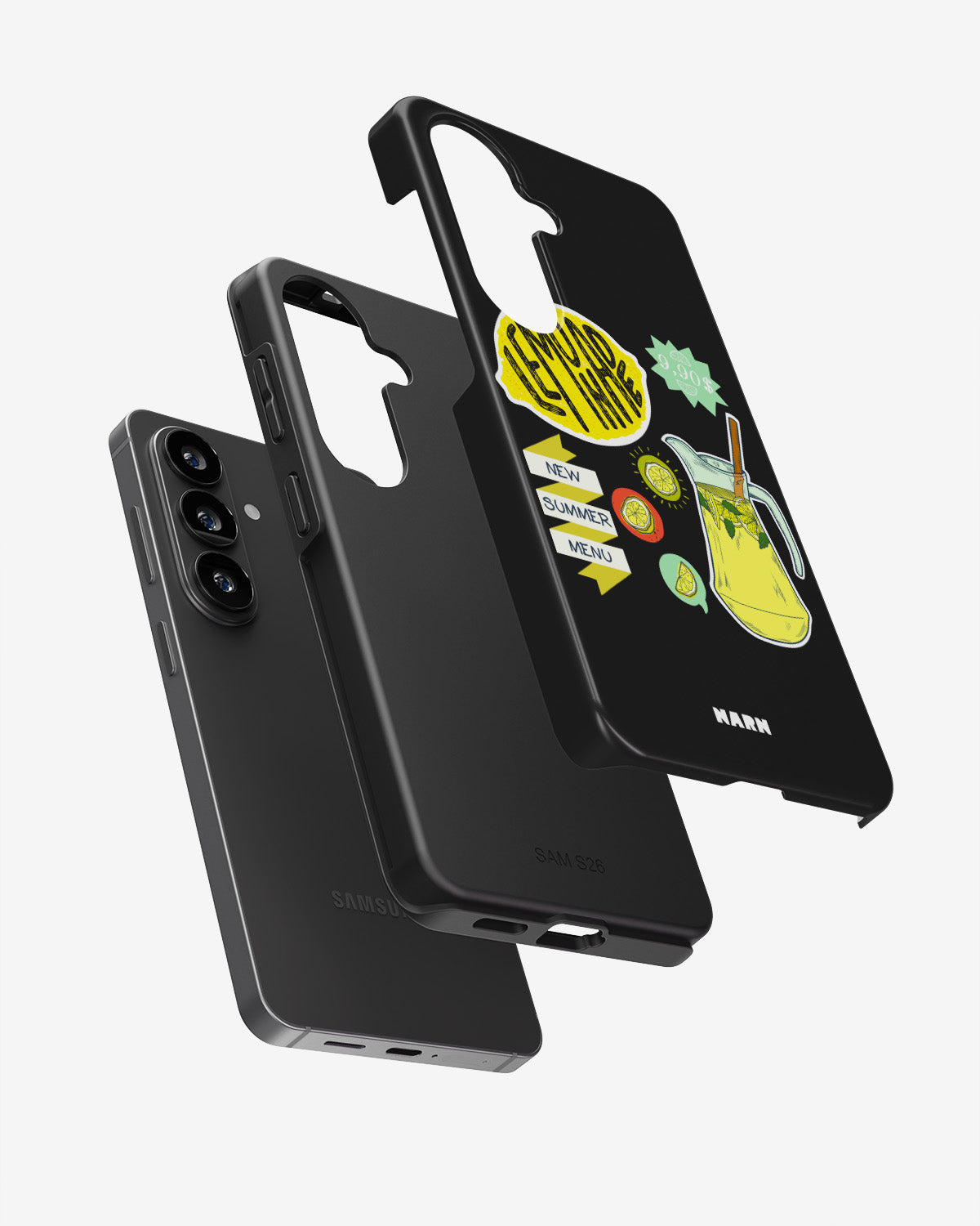 Samsung Galaxy A37 Tough Case – Lemon Summer - View 3