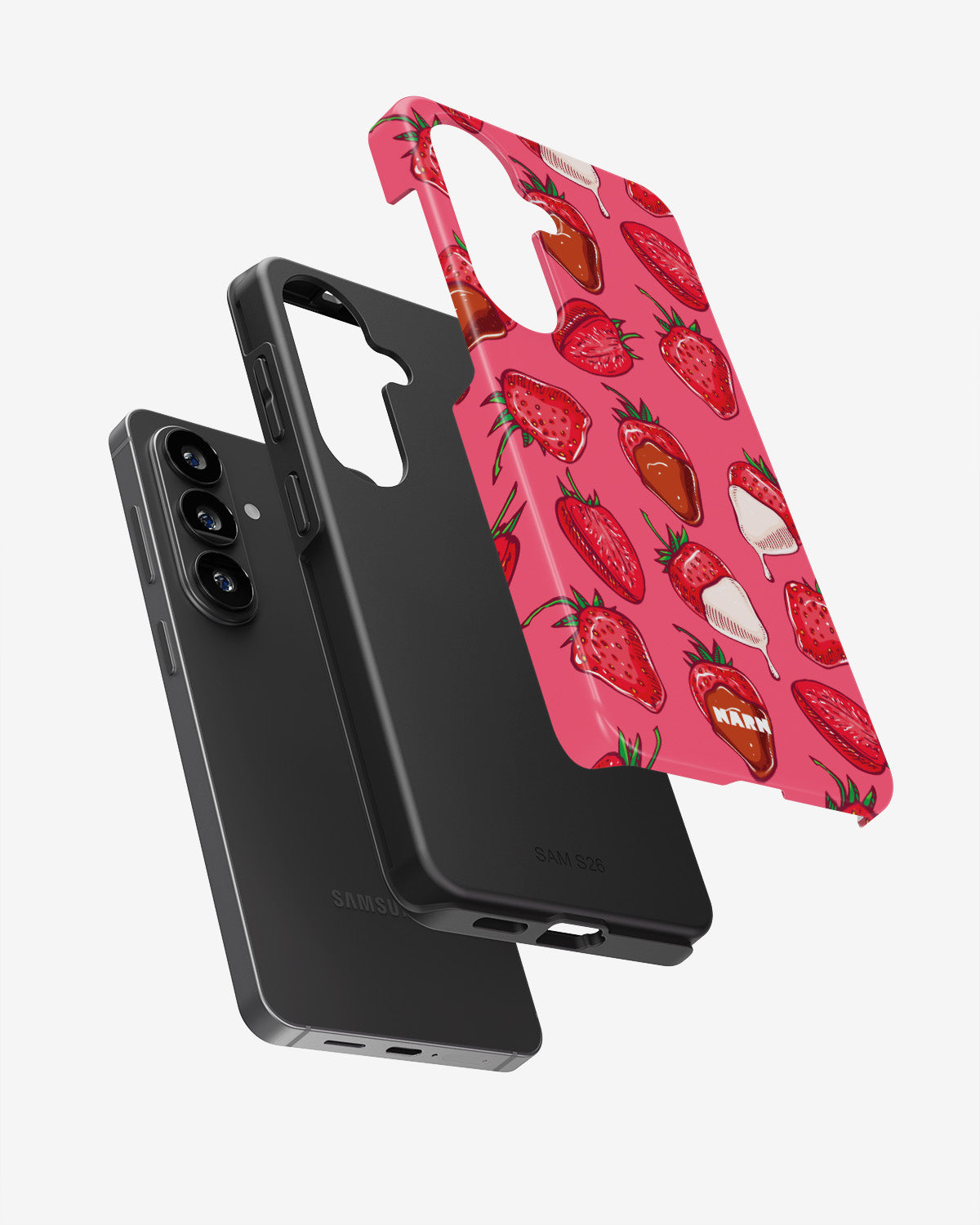 Samsung Galaxy A37 Tough Case – Strawberry Chocolate - View 3