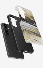 Samsung Galaxy A37 Tough Case – Sparkly Tie Dye - View 3