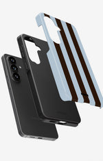 Samsung Galaxy A37 Tough Case – Bistro Stripes - View 3