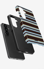 Samsung Galaxy A37 Tough Case – Latte Lines - View 3