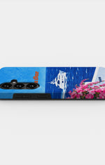 Samsung Galaxy A37 Tough Case – Cap Bleu - View 3