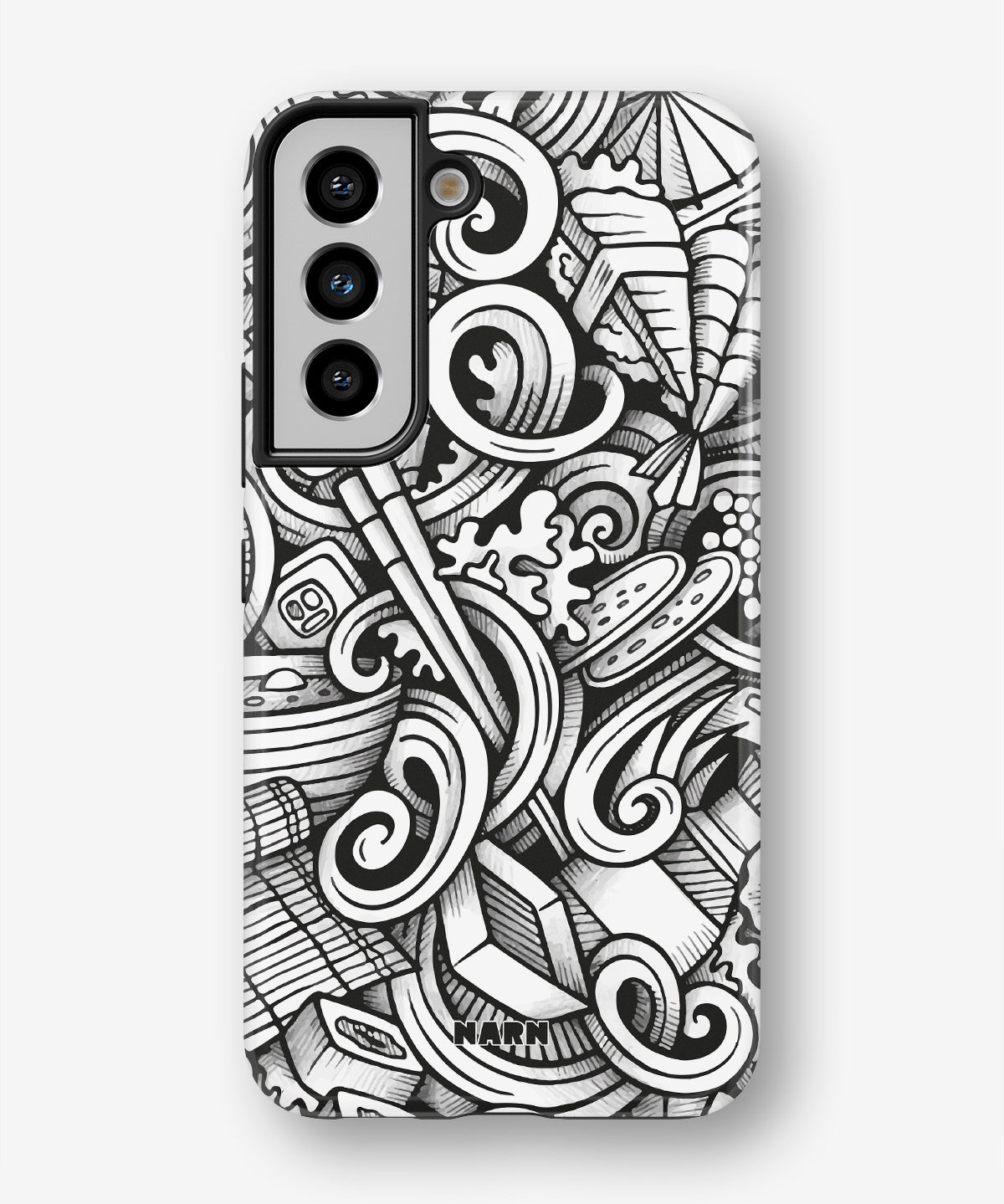 Samsung Galaxy S21 FE Tough Case – Japanese Pattern - View 1