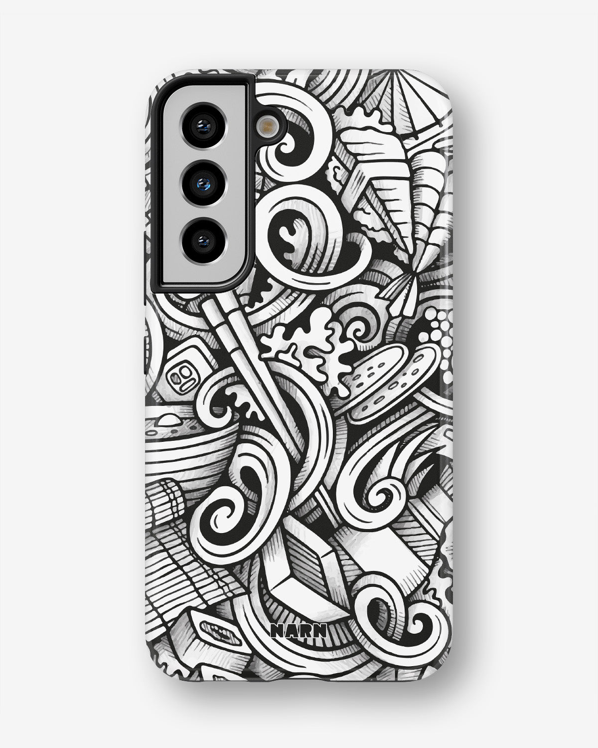 Samsung Galaxy S21 FE Tough Case – Japanese Pattern - View 1