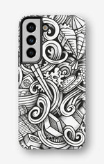 Samsung Galaxy S21 FE Tough Case – Japanese Pattern - View 1