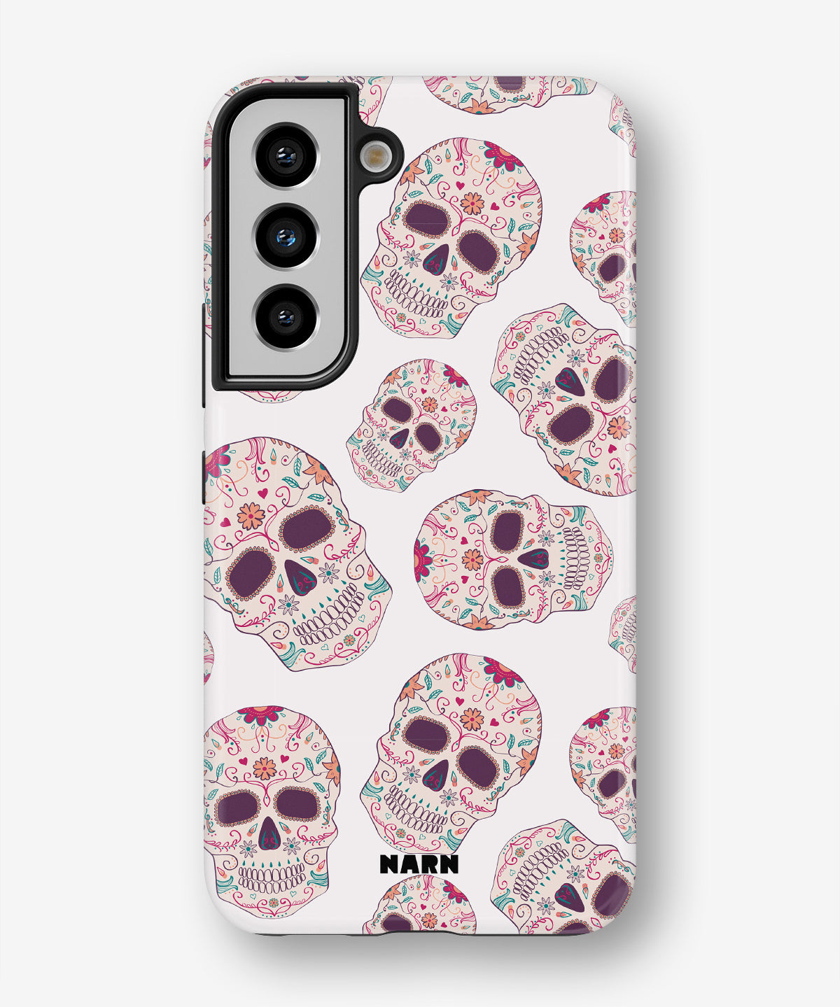 Samsung Galaxy S21 FE Tough Case – Calavera Skulls - View 1