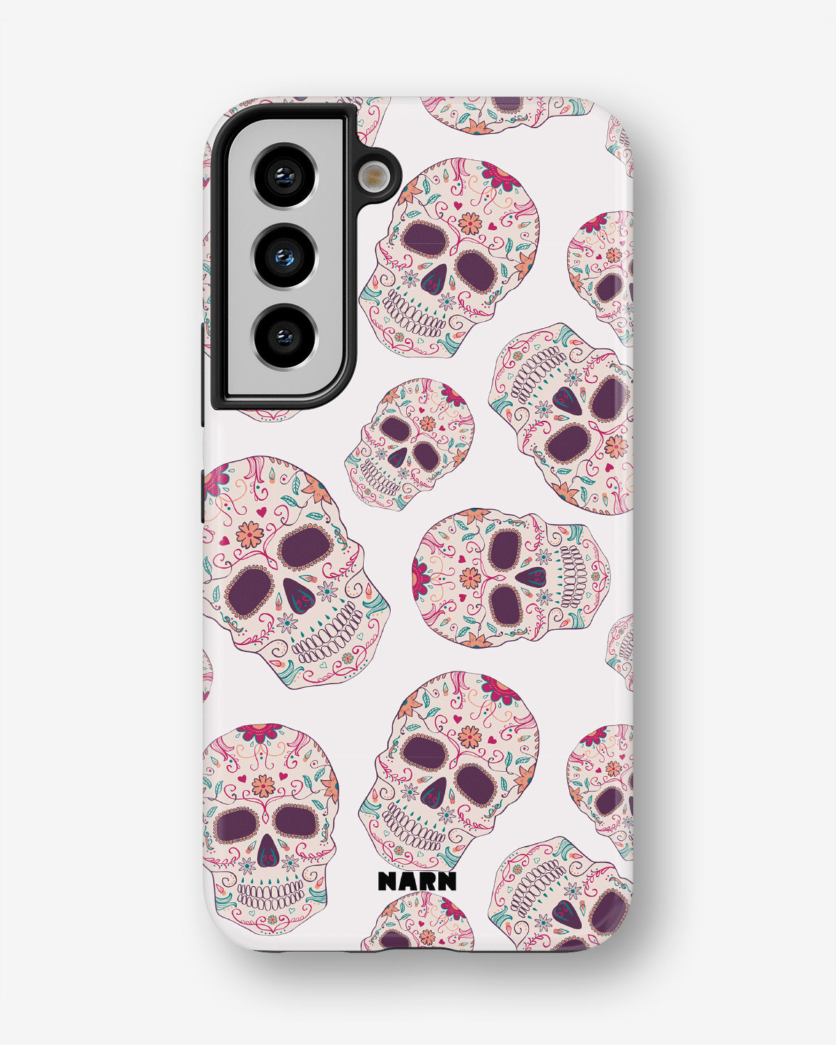Samsung Galaxy S21 FE Tough Case – Calavera Skulls - View 1