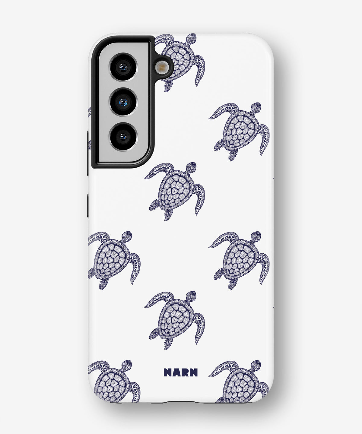 Samsung Galaxy S21 FE Tough Case – Blue Turtles - View 1