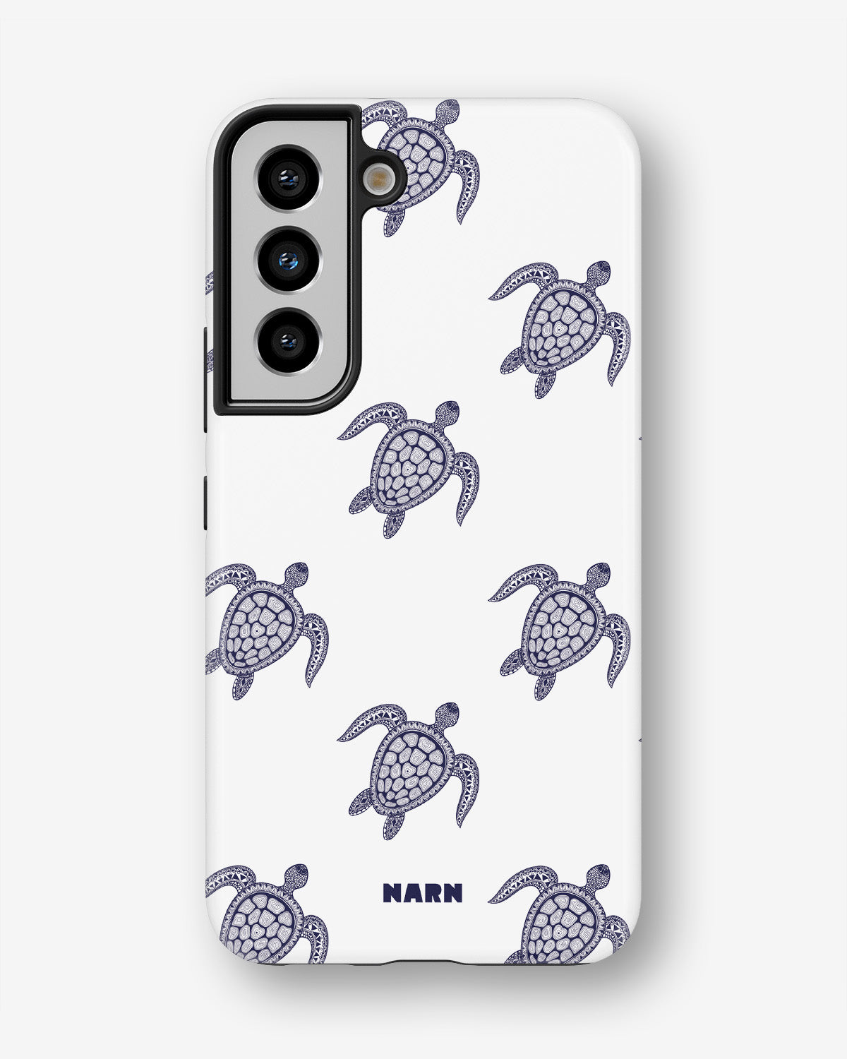 Samsung Galaxy S21 FE Tough Case – Blue Turtles - View 1