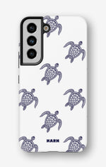 Samsung Galaxy S21 FE Tough Case – Blue Turtles - View 1