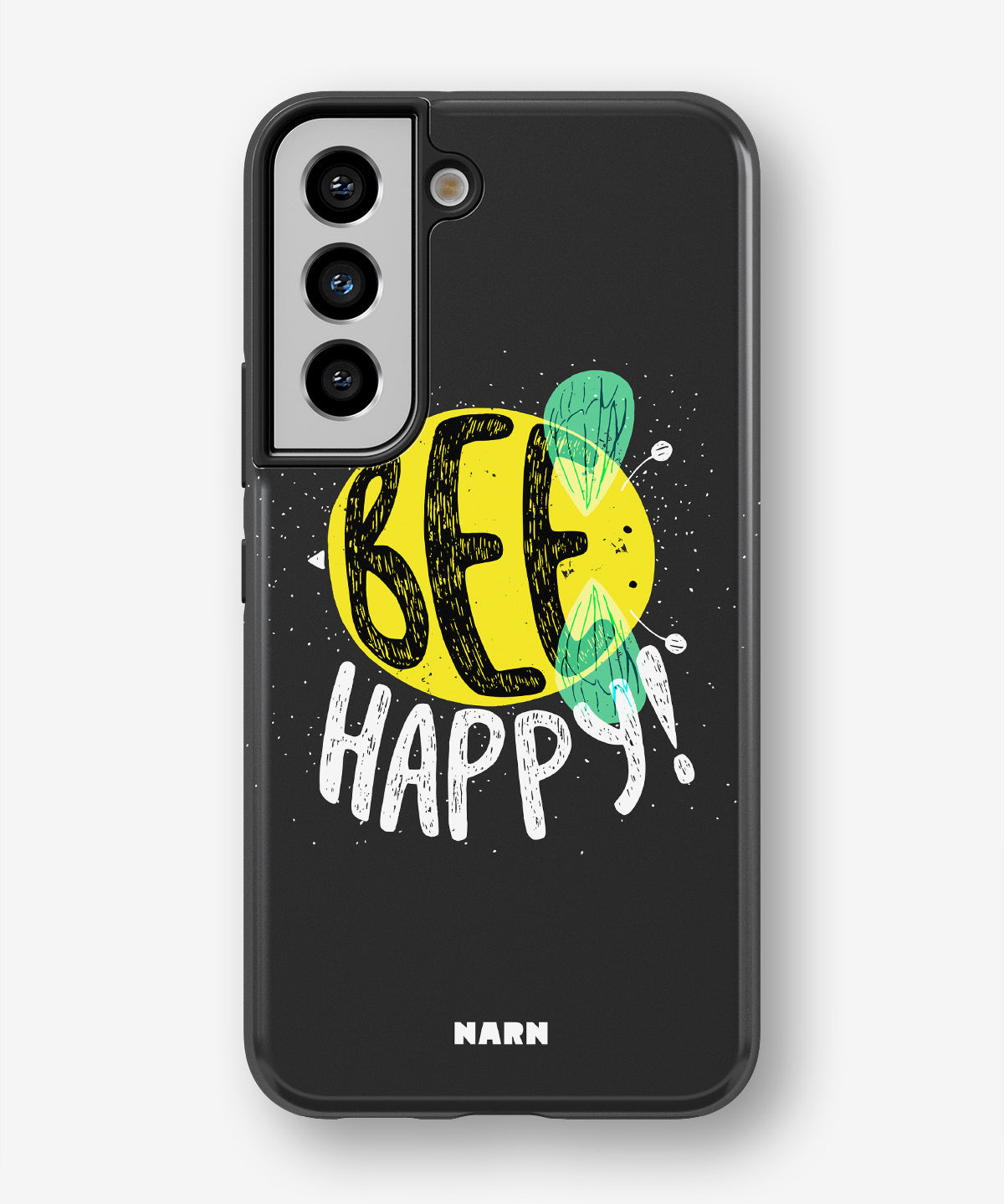 Samsung Galaxy S21 FE Tough Case – BEE Happy - View 1