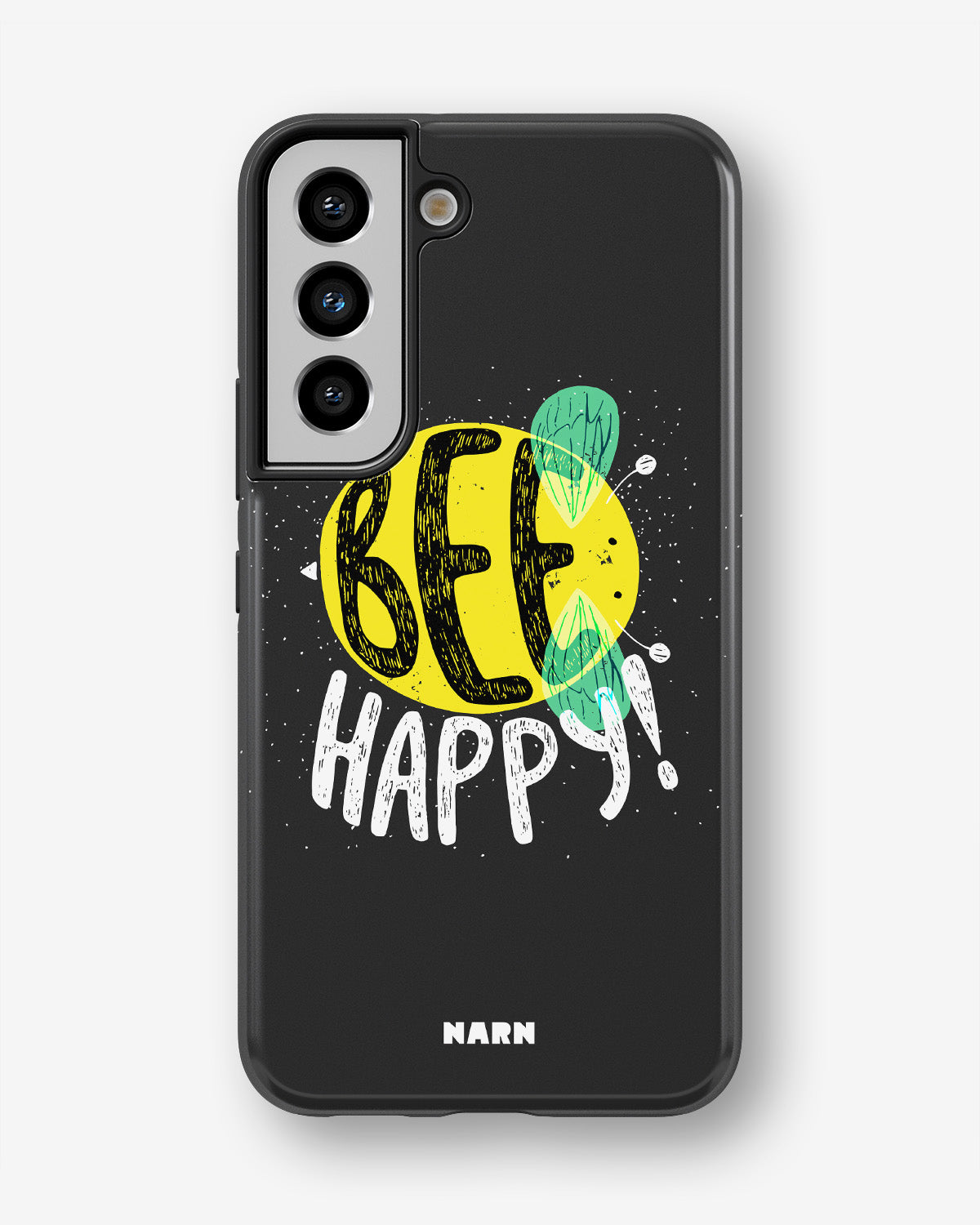 Samsung Galaxy S21 FE Tough Case – BEE Happy - View 1