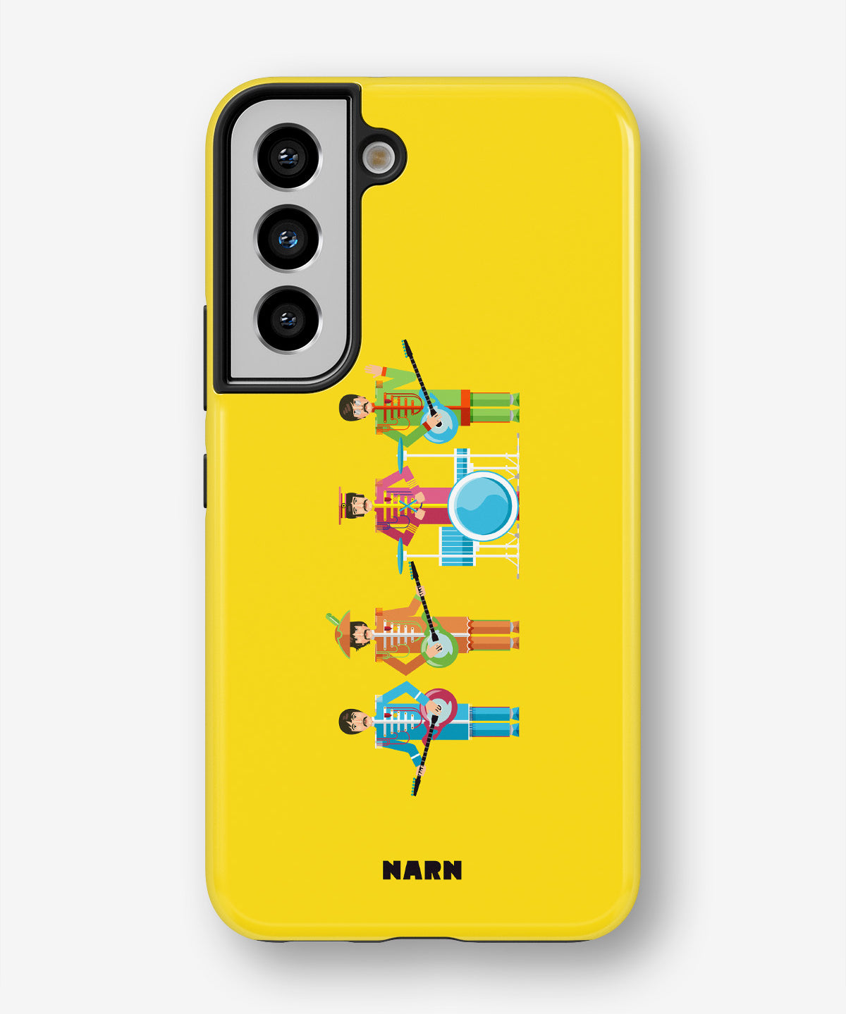 Samsung Galaxy S21 FE Tough Case – Beatles Yellow - View 1