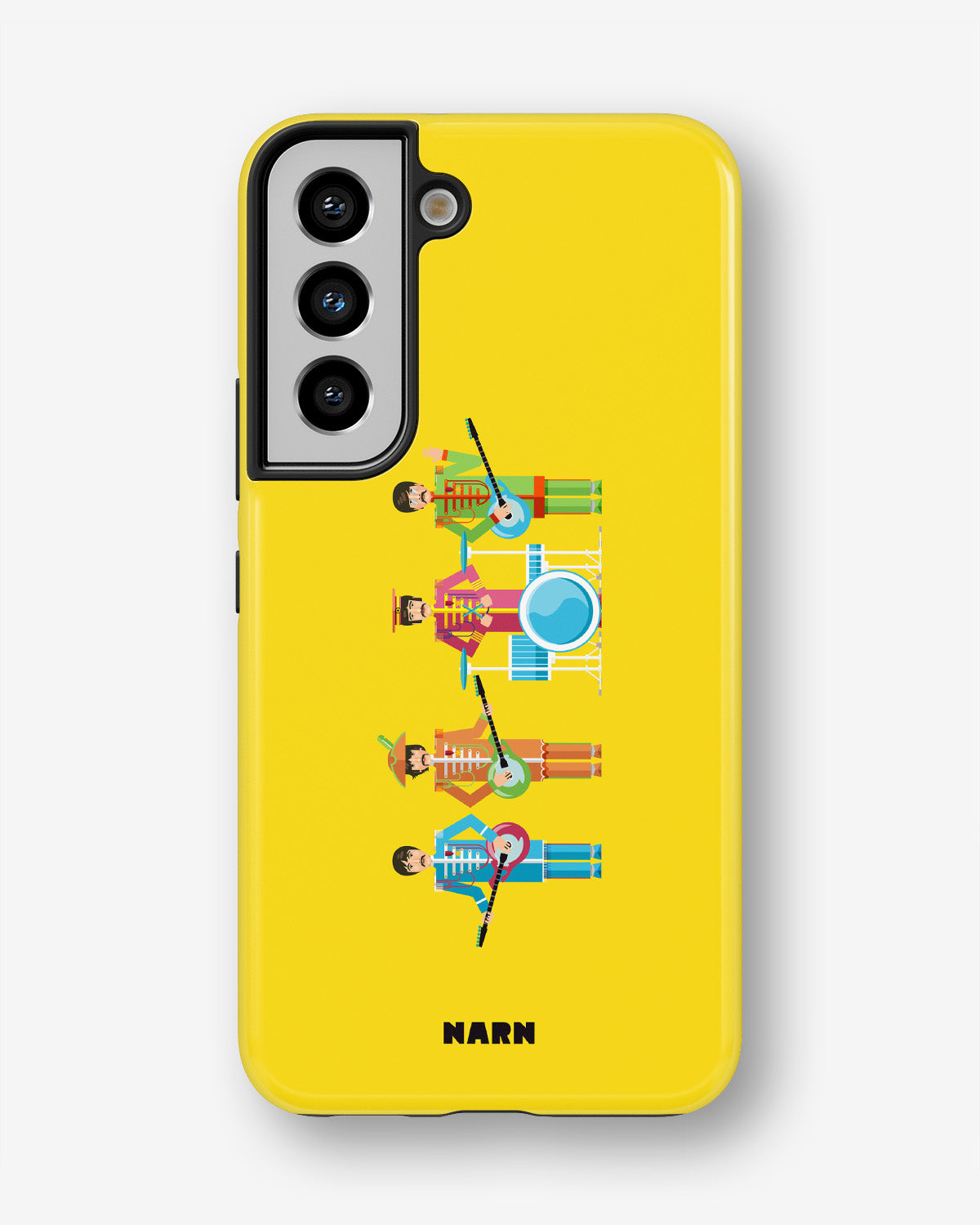 Samsung Galaxy S21 FE Tough Case – Beatles Yellow - View 1
