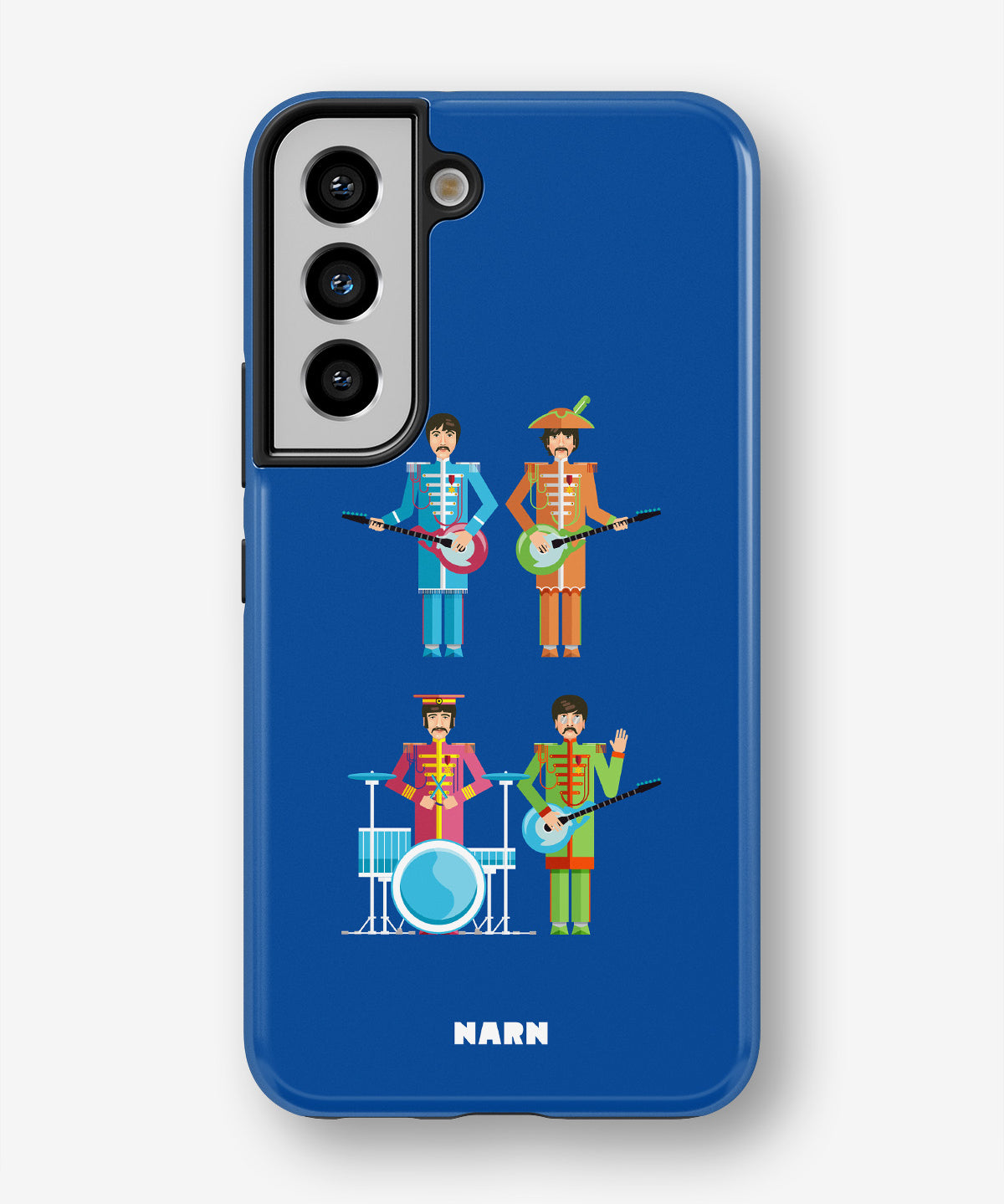Samsung Galaxy S21 FE Tough Case – Beatles Blue - View 1