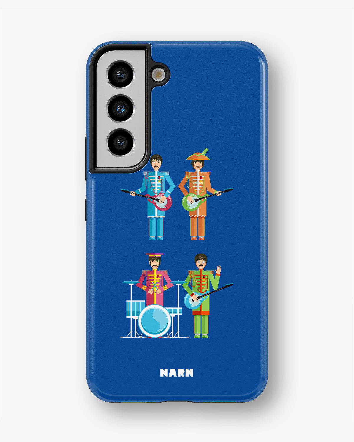Samsung Galaxy S21 FE Tough Case – Beatles Blue - View 1