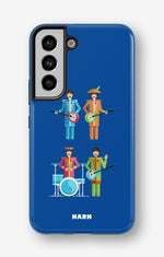 Samsung Galaxy S21 FE Tough Case – Beatles Blue - View 1