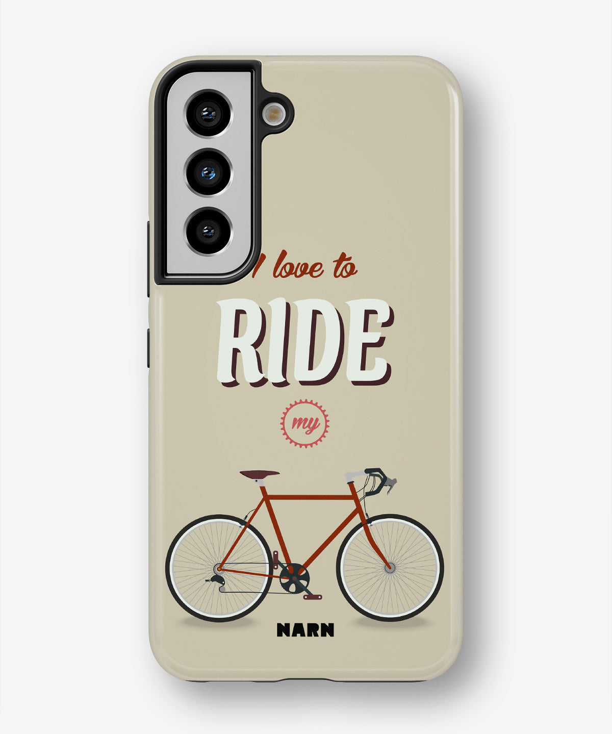 Samsung Galaxy S21 FE Tough Case – Ride My Bicycle - View 1