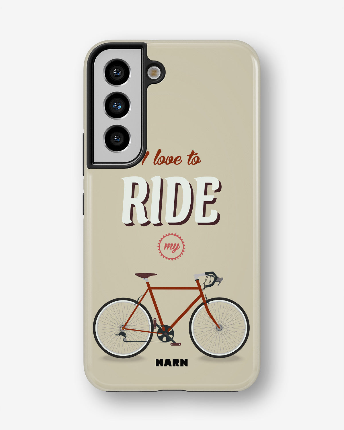Samsung Galaxy S21 FE Tough Case – Ride My Bicycle - View 1