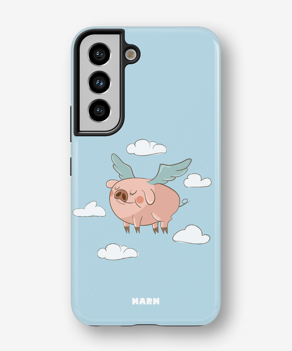 Samsung Galaxy S21 FE Tough Case – Dreamy Pig - View 1