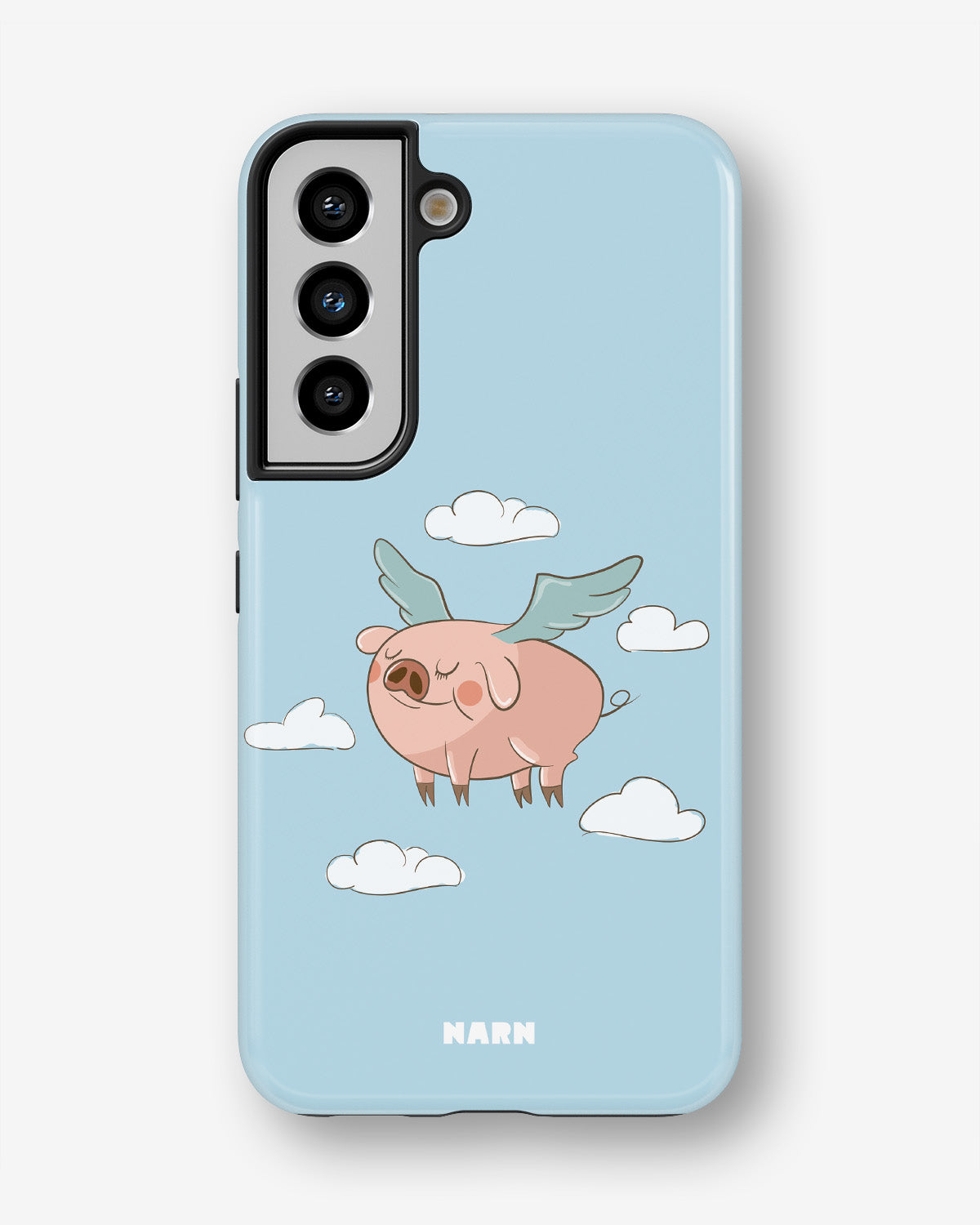 Samsung Galaxy S21 FE Tough Case – Dreamy Pig - View 1