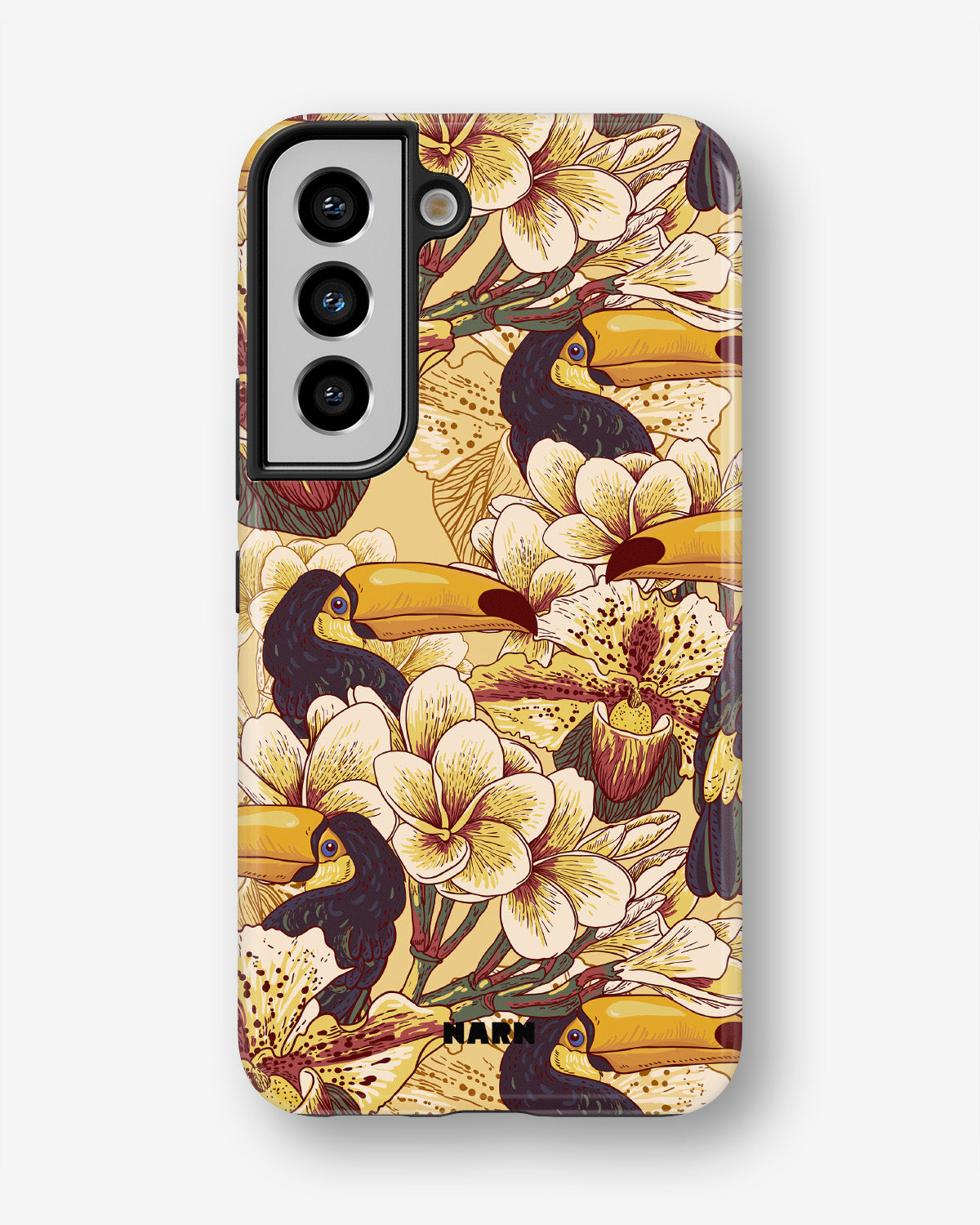 Samsung Galaxy S21 FE Tough Case – Toucans - View 1