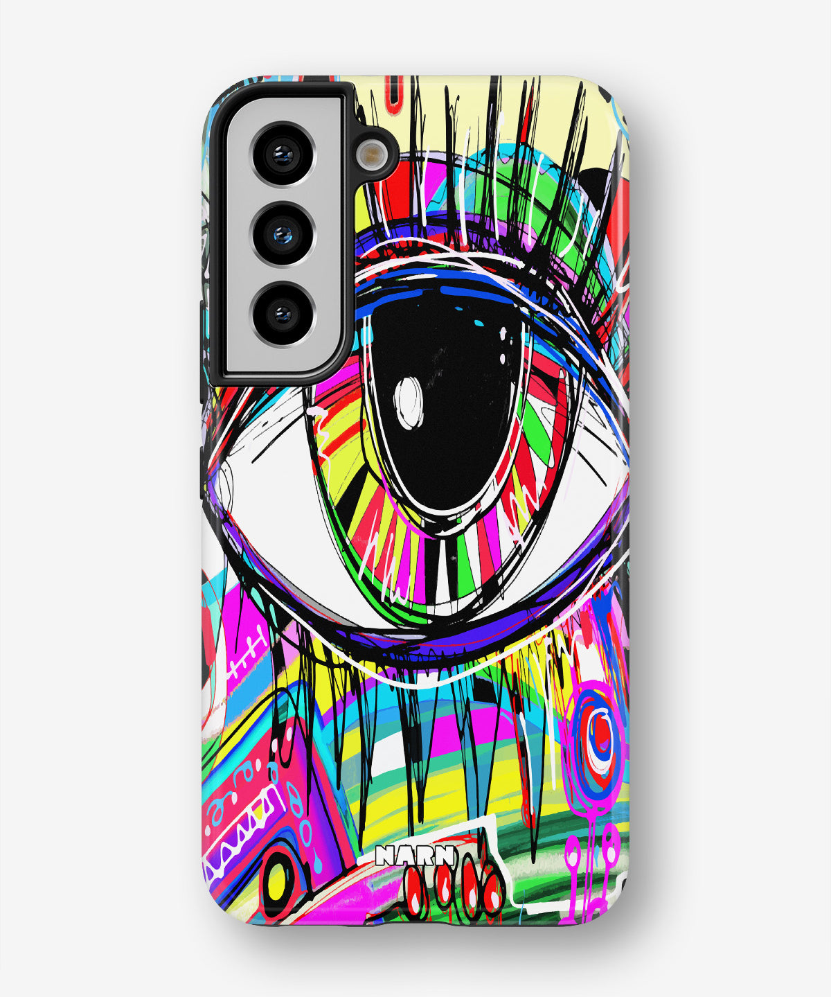 Samsung Galaxy S21 FE Tough Case – Abstract Eye - View 1