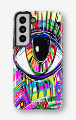 Samsung Galaxy S21 FE Tough Case – Abstract Eye - View 1