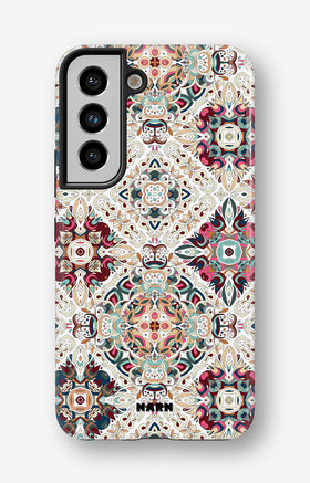 Samsung Galaxy S21 FE Tough Case – Luxury Tile - View 1
