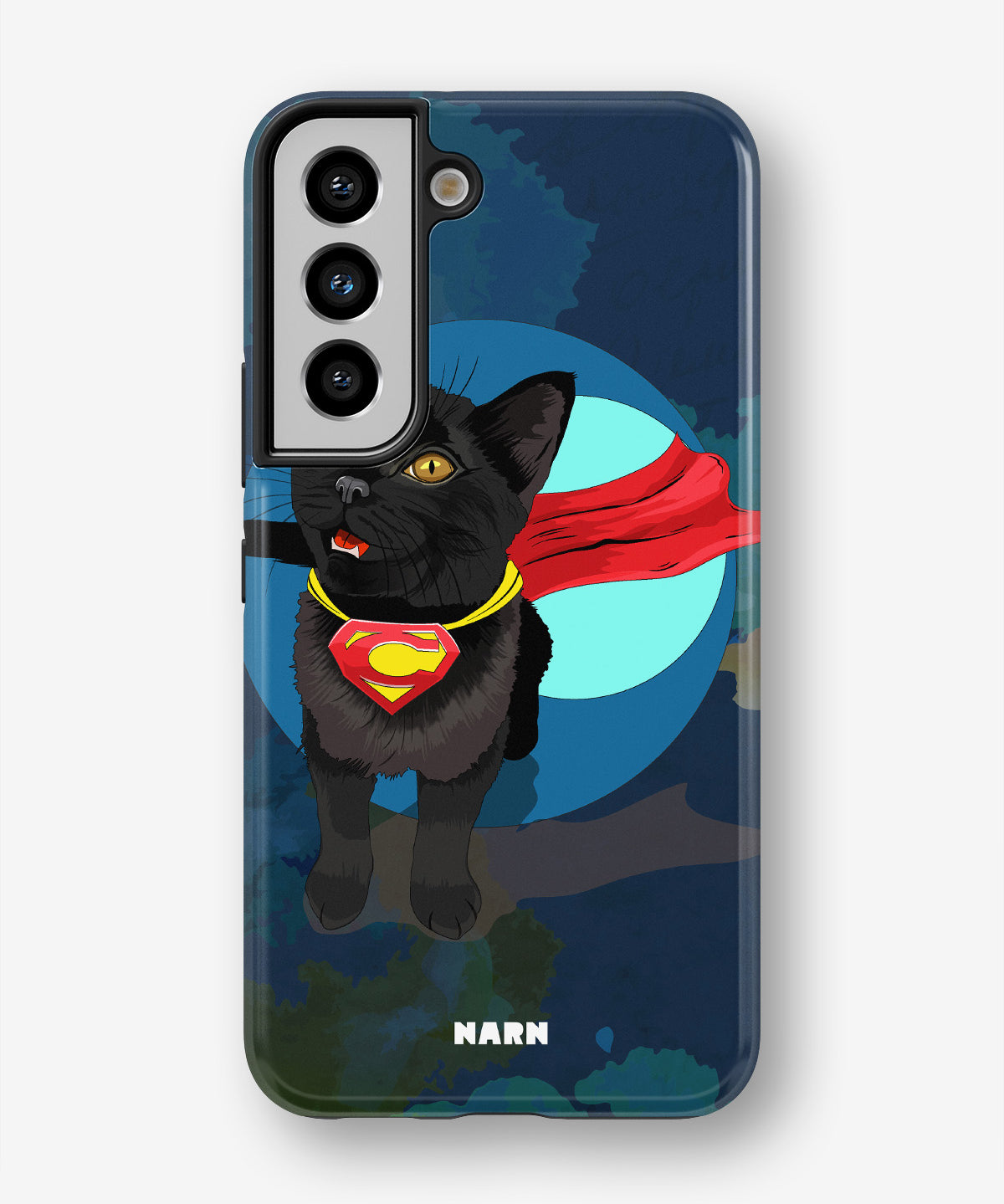Samsung Galaxy S21 FE Tough Case – Super Cat - View 1