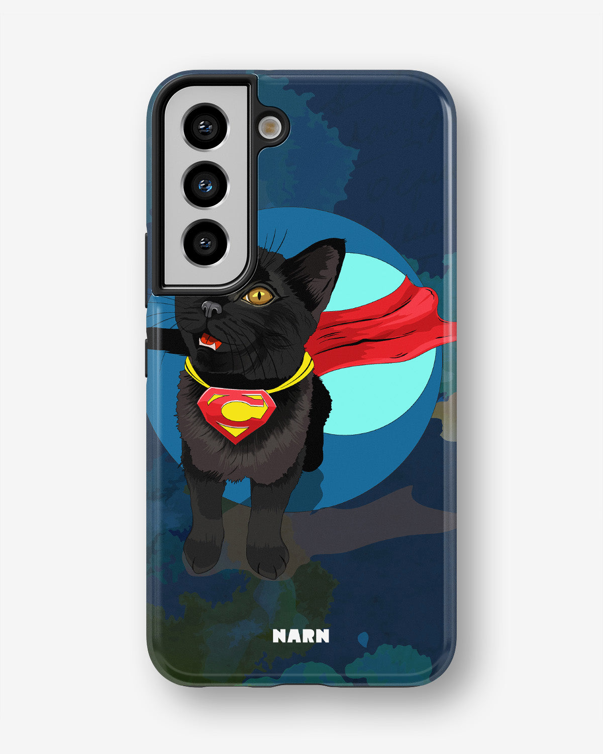 Samsung Galaxy S21 FE Tough Case – Super Cat - View 1