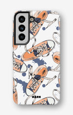 Samsung Galaxy S21 FE Tough Case – Apricot Sneakers - View 1