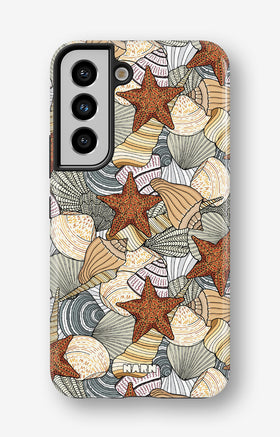 Samsung Galaxy S21 FE Tough Case – Sea Shells - View 1