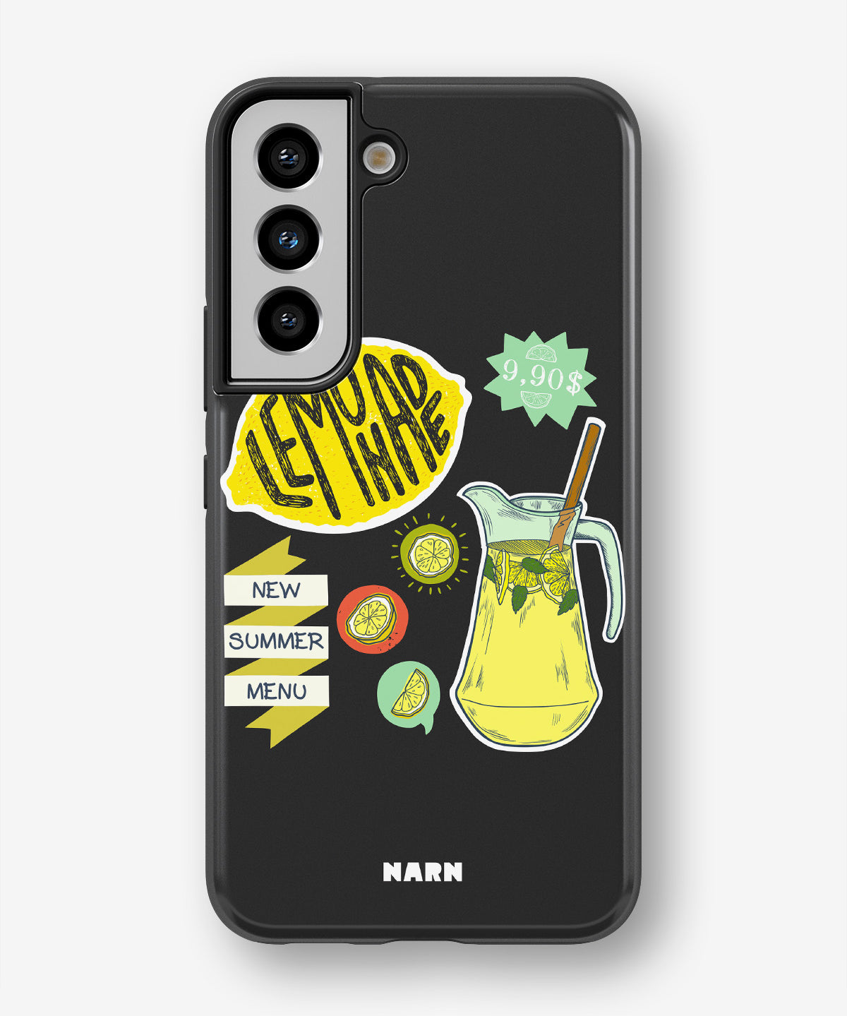 Samsung Galaxy S21 FE Tough Case – Lemon Summer - View 1