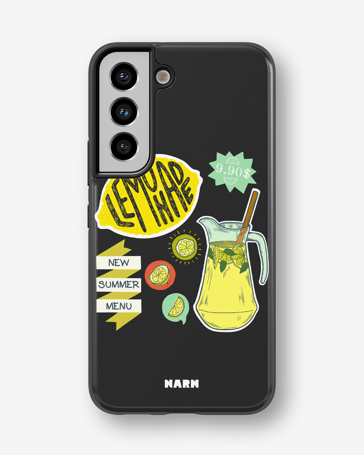 Samsung Galaxy S21 FE Tough Case – Lemon Summer - View 1
