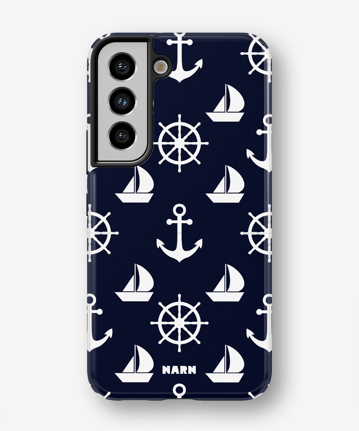 Samsung Galaxy S21 FE Tough Case – Deep Blue Voyage - View 1