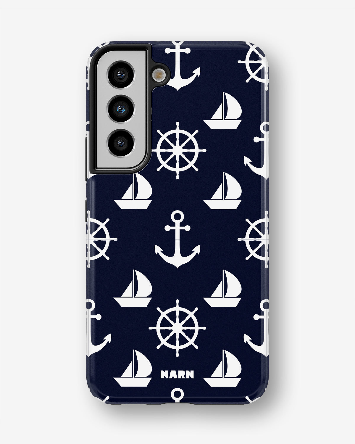 Samsung Galaxy S21 FE Tough Case – Deep Blue Voyage - View 1