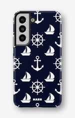 Samsung Galaxy S21 FE Tough Case – Deep Blue Voyage - View 1
