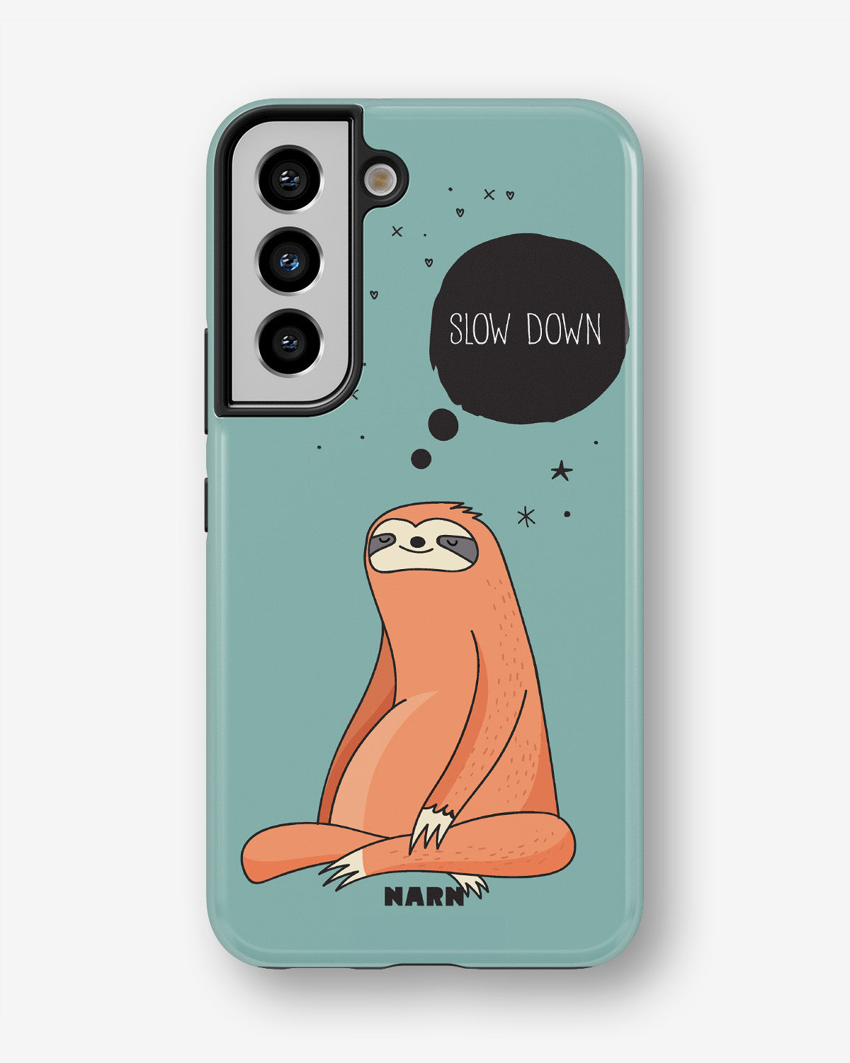 Samsung Galaxy S21 FE Tough Case – Slow Down Sloth - View 1