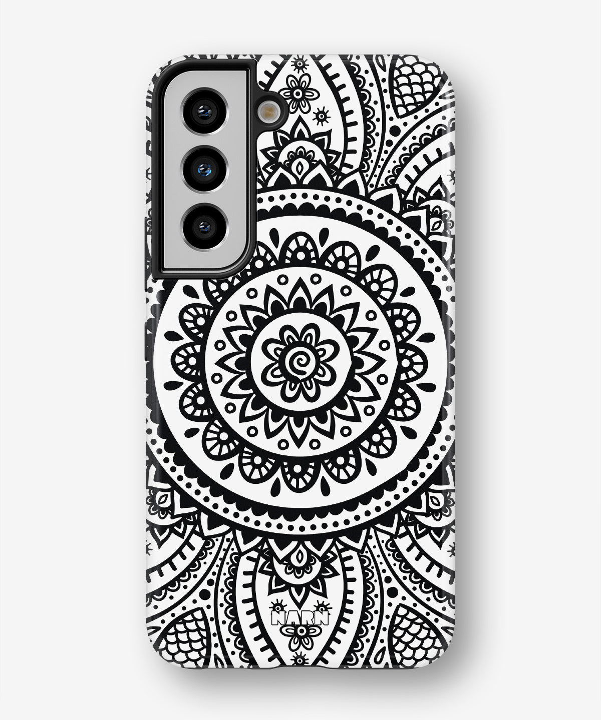 Samsung Galaxy S21 FE Tough Case – Henna Mandala - View 1
