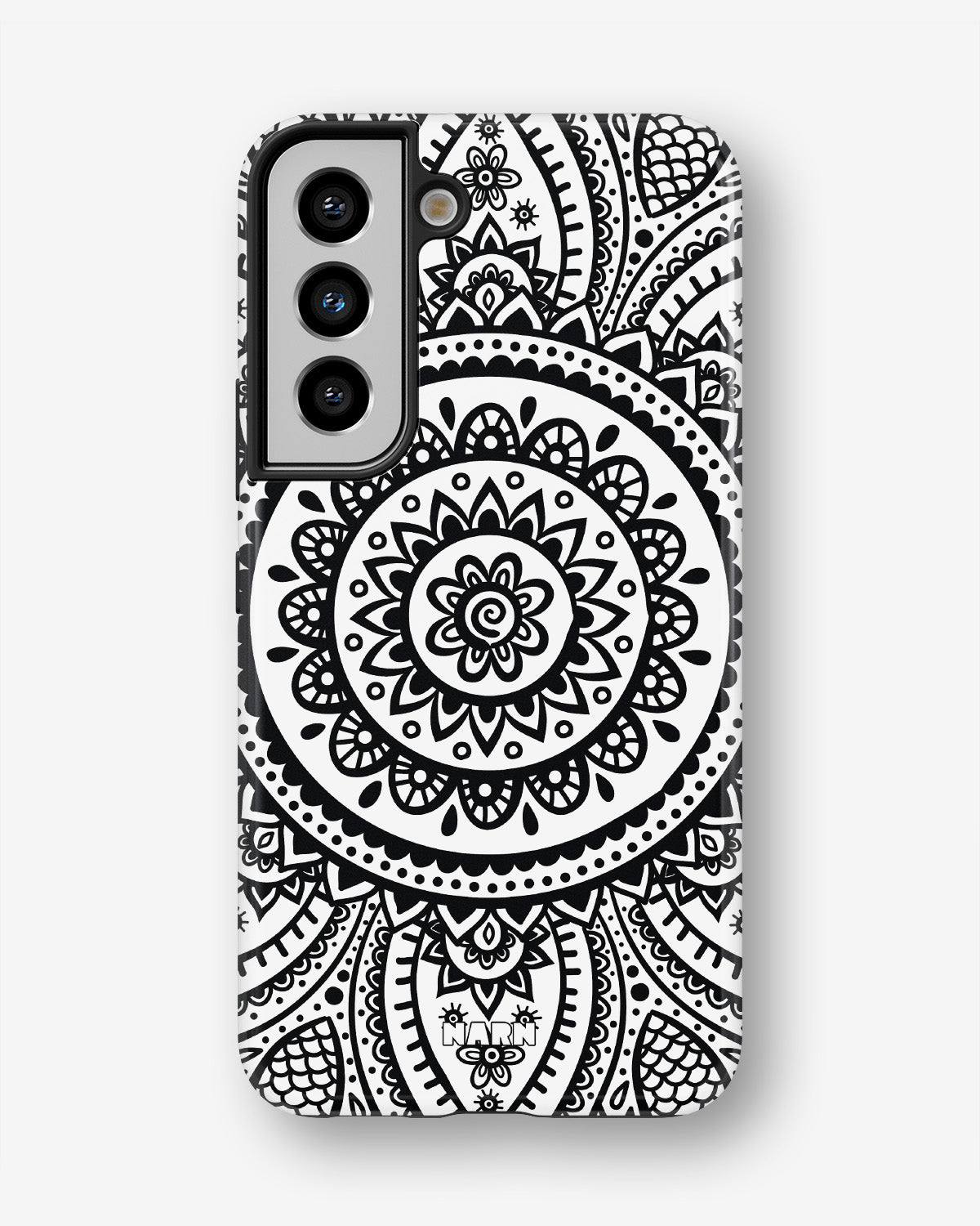 Samsung Galaxy S21 FE Tough Case – Henna Mandala - View 1