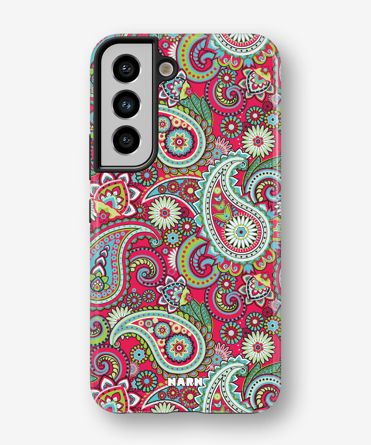 Samsung Galaxy S21 FE Tough Case – Paisley Paradise - View 1