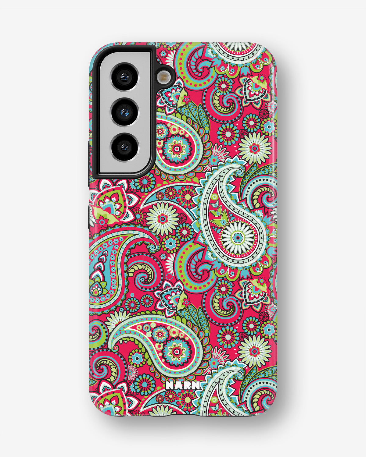 Samsung Galaxy S21 FE Tough Case – Paisley Paradise - View 1