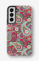 Samsung Galaxy S21 FE Tough Case – Paisley Paradise - View 1