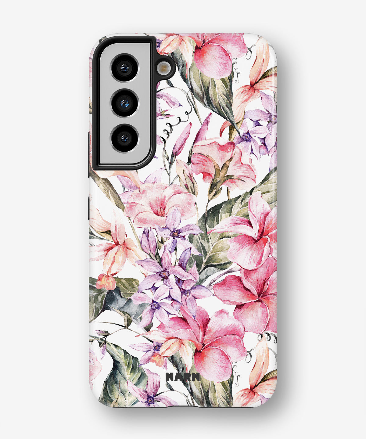 Samsung Galaxy S21 FE Tough Case – Watercolor Flowers - View 1